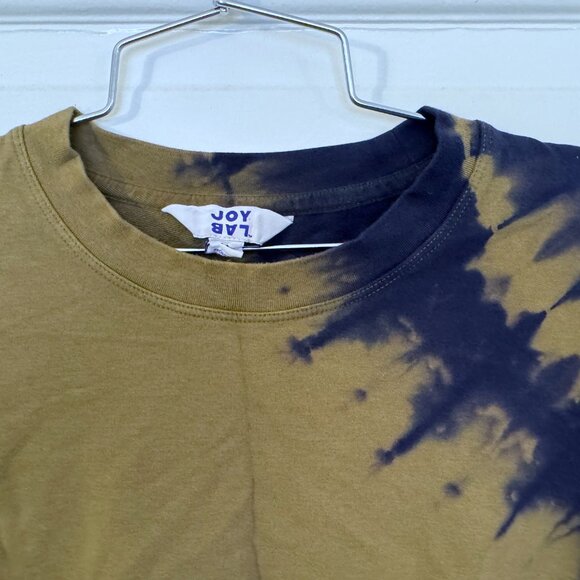 JoyLab Bohemian Green Tie-Dye Modal Pull-Over Sweatshirt - M - Picture 2 of 5